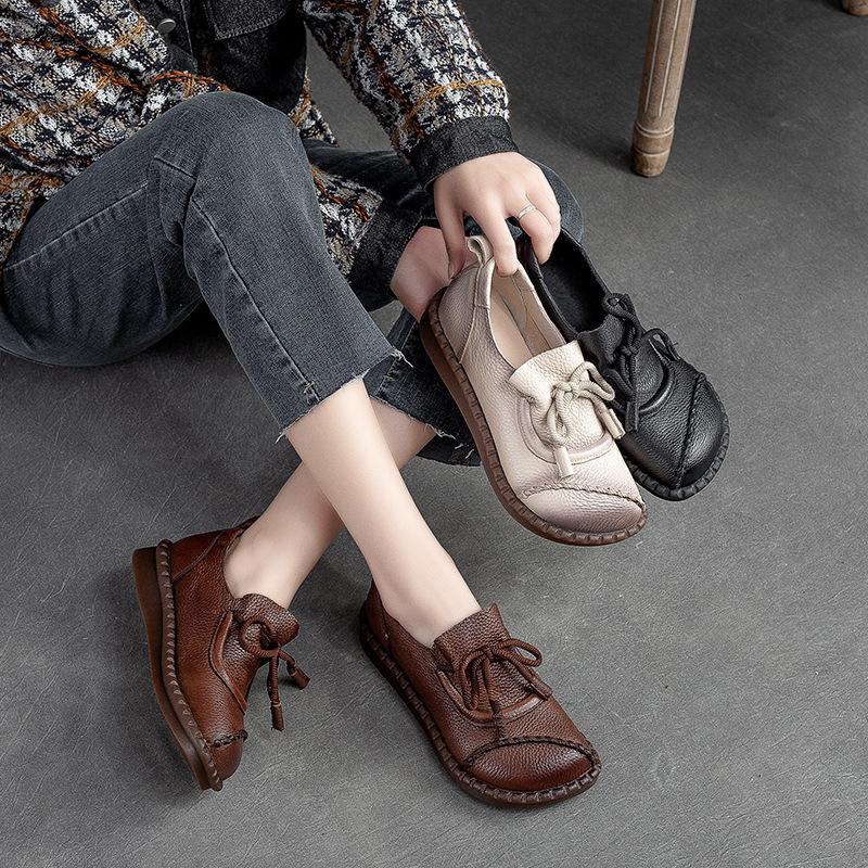 🔥【35-40】😍✨Pantofi de calitate superioară, piele moale, lucrat manual, promoție