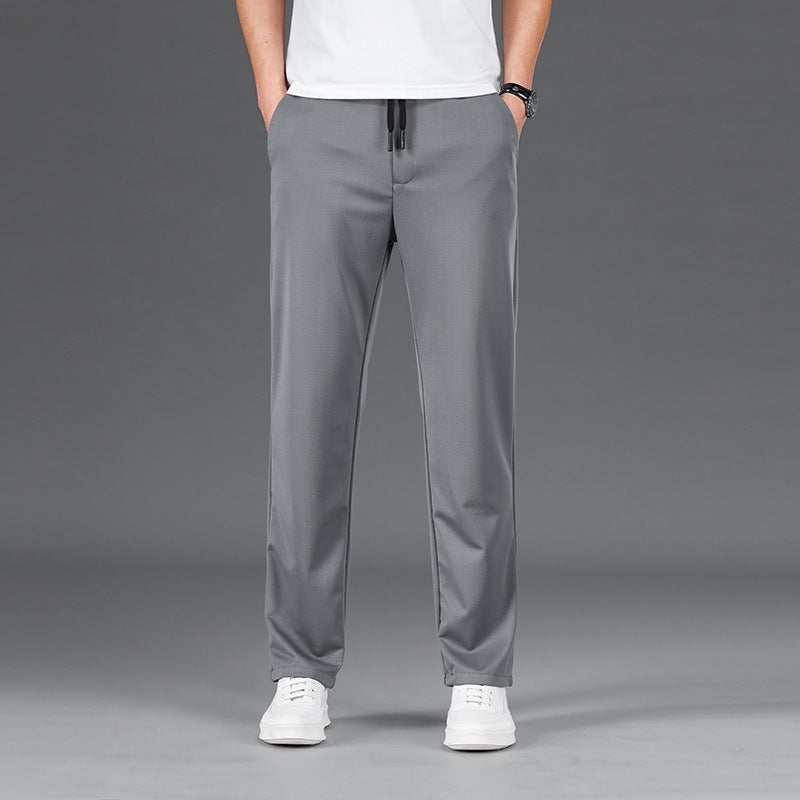 👖☀️【Letní nabídka 2025】【L–8XL】🔥Pánské letní business casual kalhoty – elastický pas, vhodné pro 45–135 kg