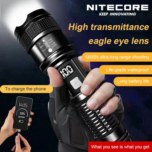 🆕🔦【Kupte 1 a získejte 1 zdarma】 Nový venkovní hlídkový světlomet, výkonná svítilna na dlouhé střílení