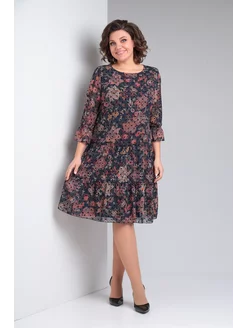 【🥇Най-продавани】💥【50% отстъпка】👗【S-5XL】Нова пролетна рокля с щампа 2025