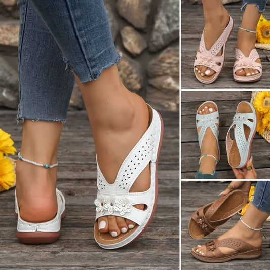 👡【7 culori disponibile】🔥【50% reducere】💓Sandale de vară cu toc gol