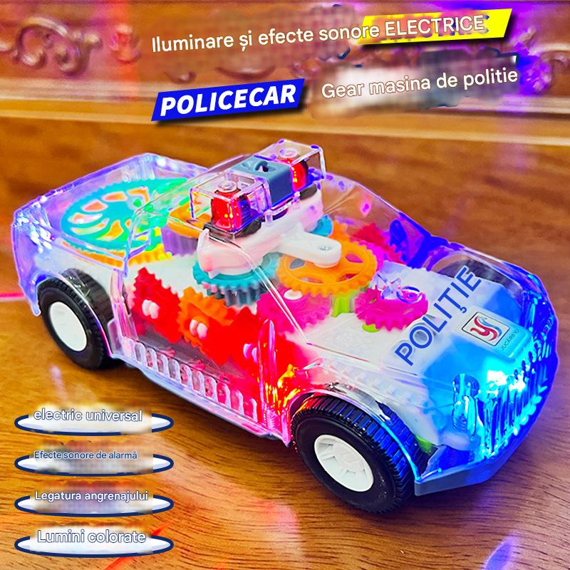 🔥 🚔️🚨Simulare mașină de poliție muzică ușoară jucărie educativă pentru copii mașină de poliție