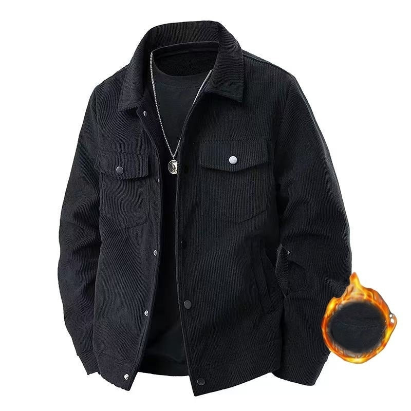 🔥【M-4XL】Nová pánská zimní ležérní bunda - volný střih, teplá a pohodlná, retro pracovní bunda