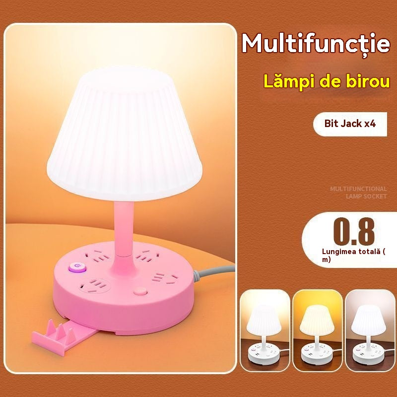 💡Многофункционална нощна лампа с вграден удължителен кабел: практична, стилна и енергоспестяваща!