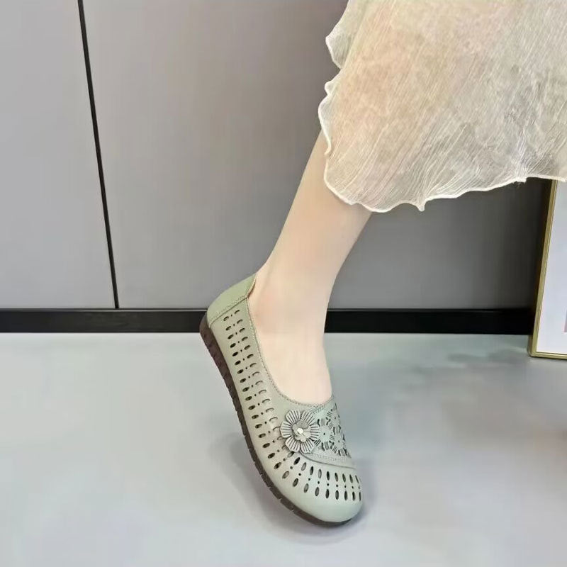 👡【Rozmiary 35-40】Buty damskie, miękka i antypoślizgowa podeszwa, wydrążona konstrukcja zapewniająca oddychalność i wygodę, utrzymują stopy w chłodzie i zapobiegają poceniu się.