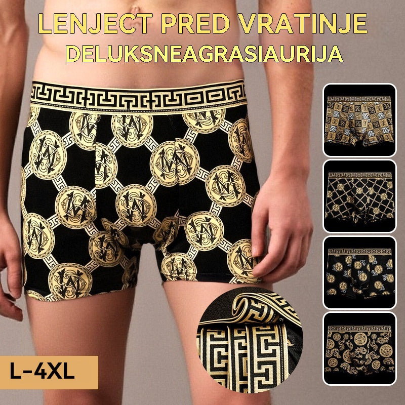 š¹ā
š„ć40ā140 kgćDihajoÄe spodnje perilo iz ledeniÅ”kega svile za moÅ”ke, udobno brezÅ”ivno spodnje perilo, veÄje velikosti, moderen potisk