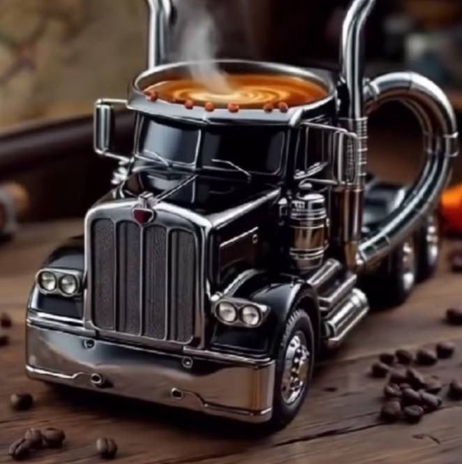 🚛【50% sleva】Ručně vyráběné hrnky na kávu pro kamiony