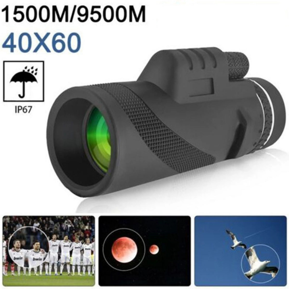 😍 💥 【50% reducere】 💥 Monocular de înaltă definiție de calitate militară”🔭