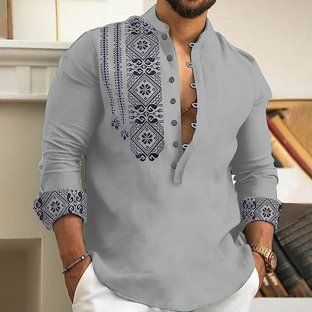 👕【S-3XL】💥【50 % popust】Moška poletna srajca s kratkimi rokavi in reverji