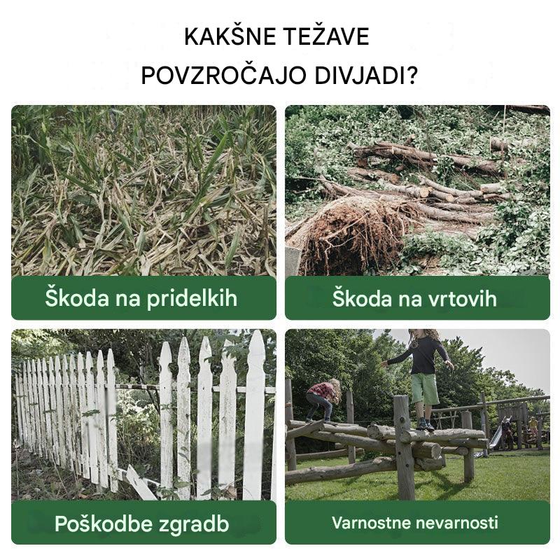 【🔥Kupite 1, dobite 1 brezplačno】🔥Solarni ultrazvočni odganjalec ptic za zunanji odganjalec ptic z utripajočo infrardečo svetlobo ter rdečo in modro LED