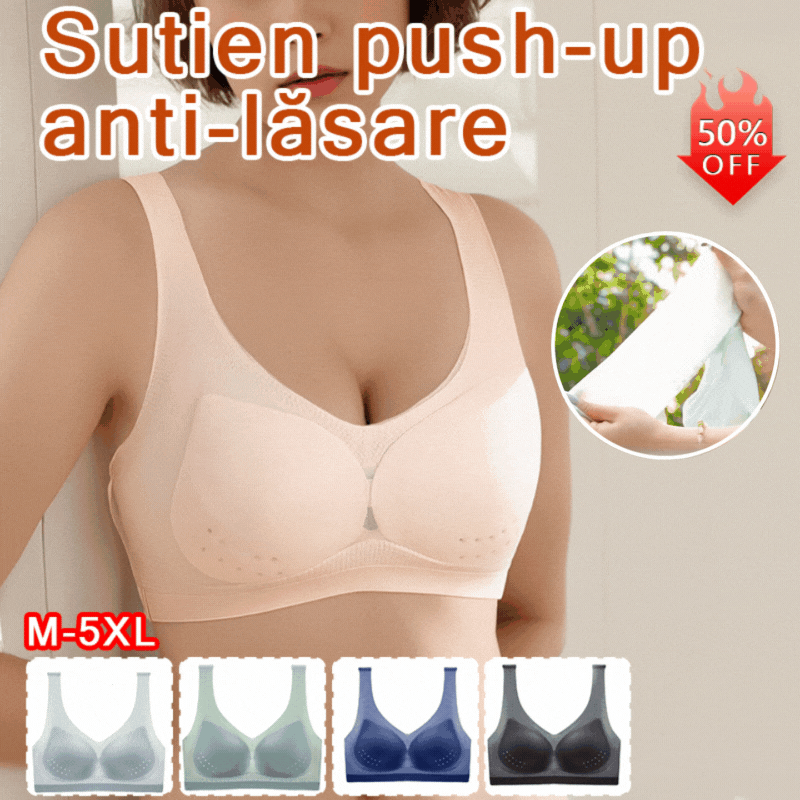 šćAkcia - 50% zľava-3-dielna sadaćć40-120 kgć2025, bezÅ”vĆkovĆ” podprsenka z ľadovĆ©ho hodvĆ”bu s liftingovým efektom. NezaÅ„ažuje a zabraÅuje ochabovaniu