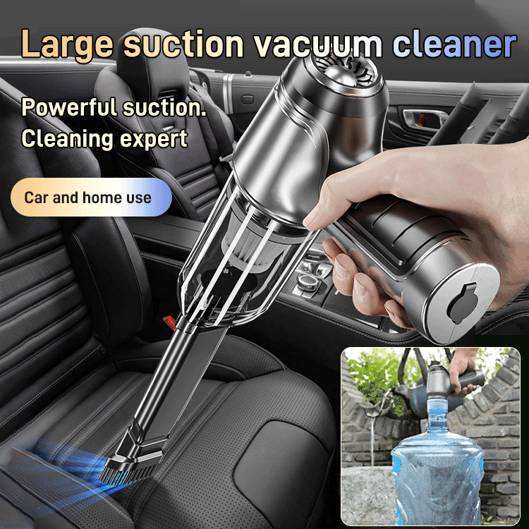 🔥🚗Aspirator auto portabil, wireless, puternic, cu port de încărcare USB