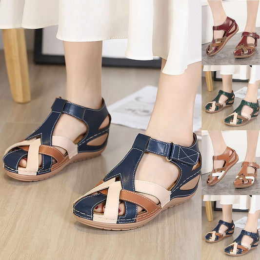 🩰Oferta de temporada✨【35–43】Sandalias romanas cómodas para mujer, hechas de piel suave – Precio rebajado Oferta limitada ✅Pago contra entrega ✅2 artículos con un 70% de descuento