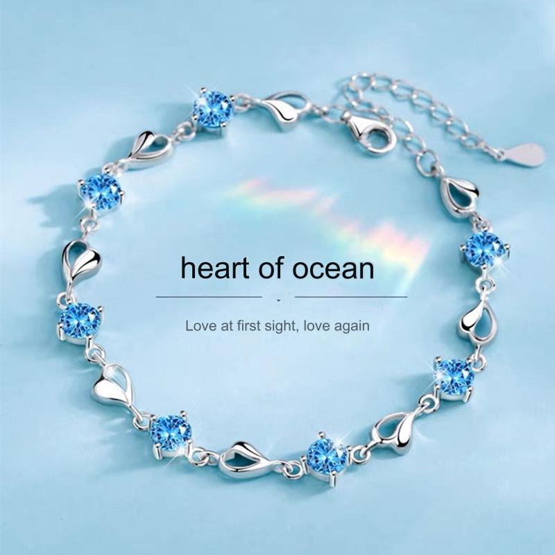 ✨🥰【Kupi enega, dobi enega brezplačno】Zapestnica iz srebra 925 s srcem – čista ljubezen, idealno praznično darilo