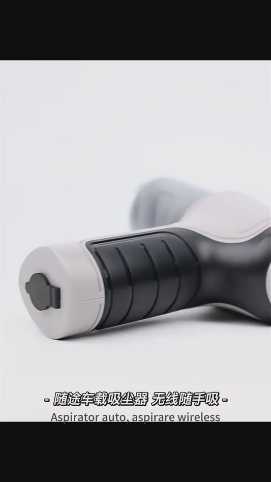 🔥🚗Aspirator auto portabil, wireless, puternic, cu port de încărcare USB