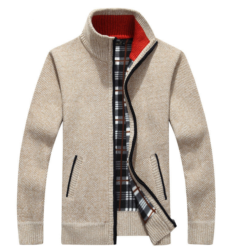 Őszi és téli újdonságok 🔥 2025 új őszi férfi hosszú kötött pulóver, felső, kabát