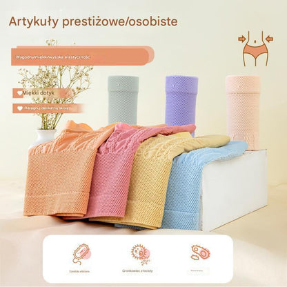 🔥🥰【7 sztuk】【40-90 kg】Bawełniane antybakteryjne majtki damskie Plus Size z wysokim stanem i wykończeniem brzucha-4213429