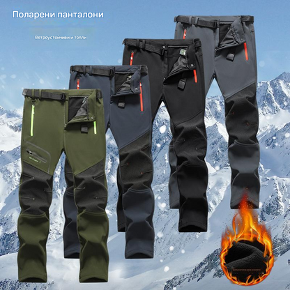 🏃‍♂️【S–5XL】Нови мъжки есенно-зимни панталони за дейности на открито 2026 г. - топли, поларени, водоустойчиви и ветроустойчиви