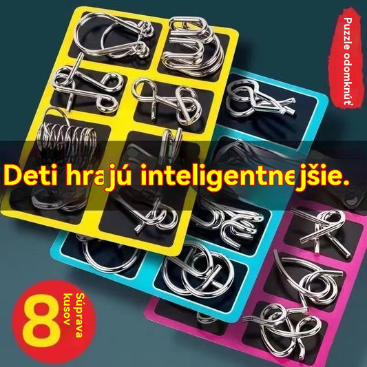 【3 sady】Detské vzdelávacie hračky, inteligenčná pracka