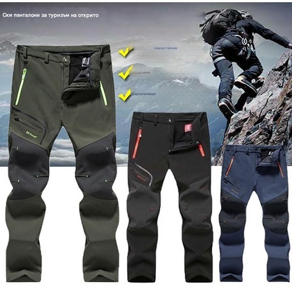 🏃‍♂️【S–5XL】Нови мъжки есенно-зимни панталони за дейности на открито 2026 г. - топли, поларени, водоустойчиви и ветроустойчиви