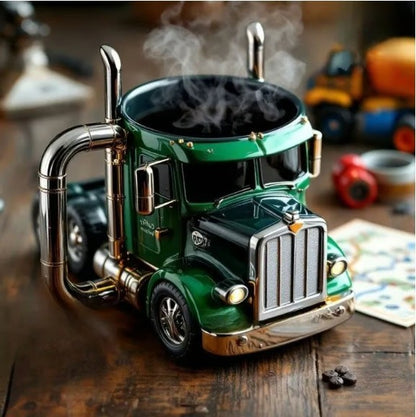 🚛【50% zniżki】Ręcznie robiony kubek do kawy w kształcie ciężarówki