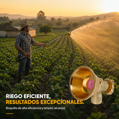 💦【50%OFF】🌾Boquilla de Riego Ajustable de Latón para Pulverizador Agrícola ✅️Pago contra entrega