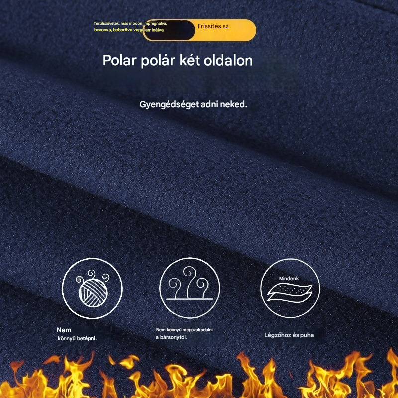 🔥【50% kedvezmény】🔥【XL-5XL】Férfi Shaker dzseki, bélelt, vastag, szélálló, meleg téli ruházat