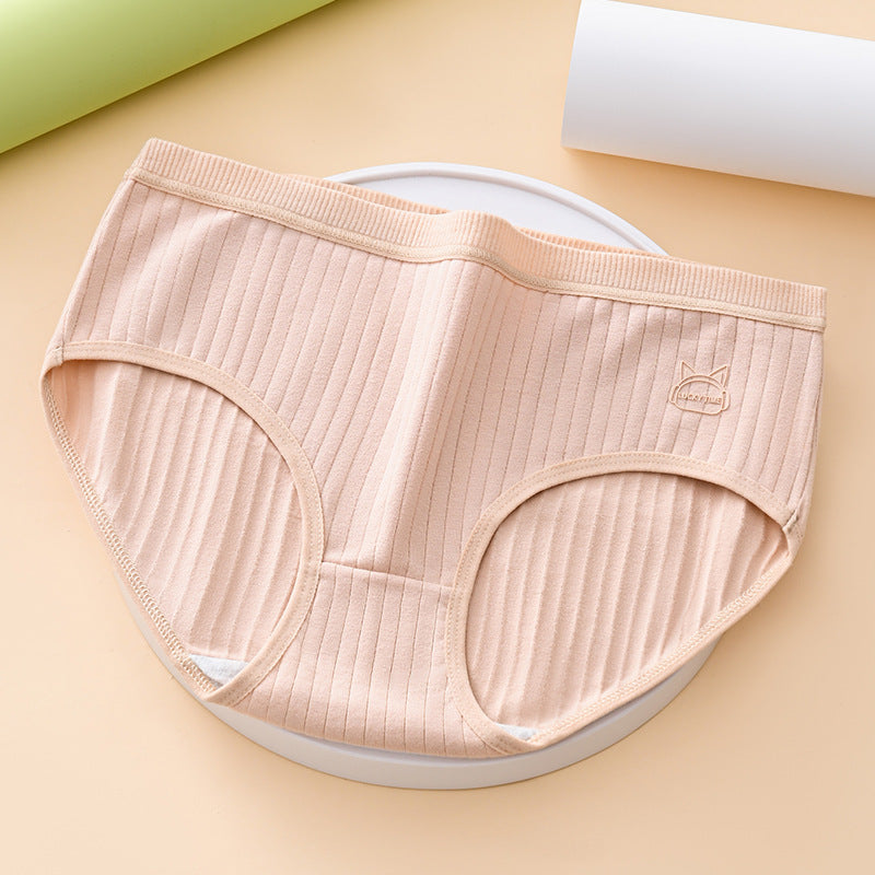 🩲🏆【M-XL】 Komplet Comfort (7 kosov) - Žensko spodnje perilo z visokim pasom iz čistega bombaža, udoben in zračen kroj.