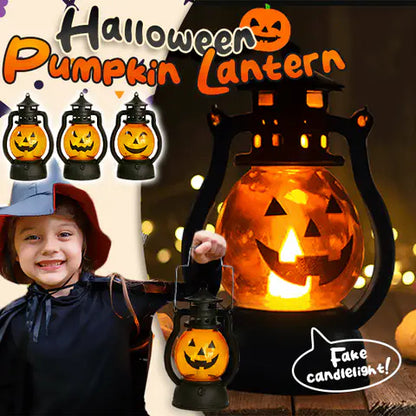 🎃🔥【Kup 1, otrzymaj 1 gratis】Przenośna lampa ręczna w kształcie dyni na Halloween