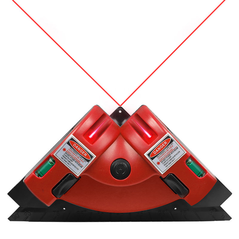 🧰🔥Reducere de 50%🔥Nivelă laser de 90 de grade, instrument de așezare a plăcilor cu unghi drept, nivelă infraroșie de înaltă precizie