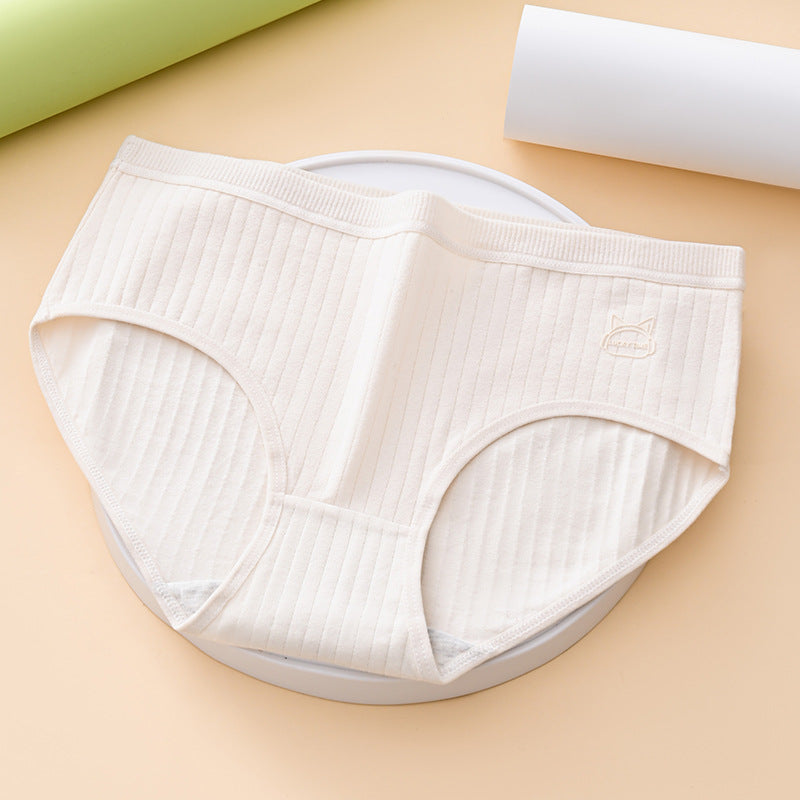 🩲🏆【M-XL】 Komplet Comfort (7 kosov) - Žensko spodnje perilo z visokim pasom iz čistega bombaža, udoben in zračen kroj.