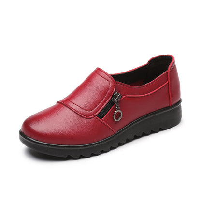 🔥【35-41】Удобни обувки от телешка кожа, мека подметка, неплъзгаща се, устойчива на износване за дълго време, гарантирано качество
