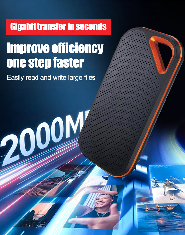 【Последен ден 🔥50% отстъпка】💥【32TB】 Високоскоростен мобилен твърд диск с голям капацитет