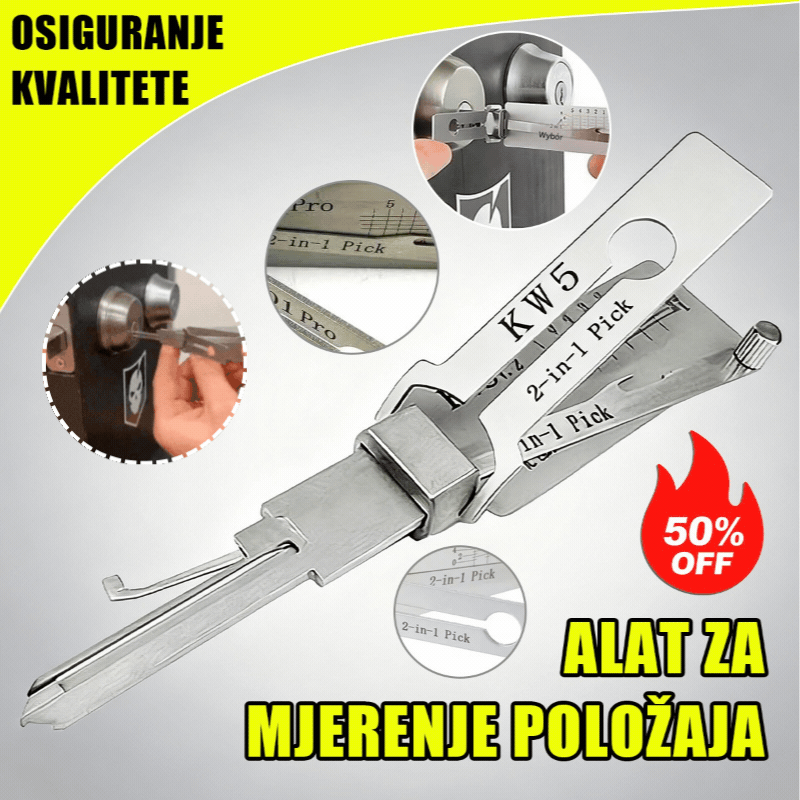 🔐Specjalne promocje w tym tygodniu🔑 - 49% zniżki🔥Dekoder kluczy ze stali nierdzewnej