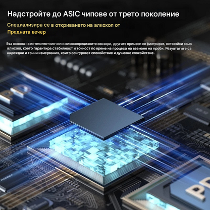 【50% отстъпка】🍷 Преносим точен алкохолен тестер – тествайте се преди да шофирате