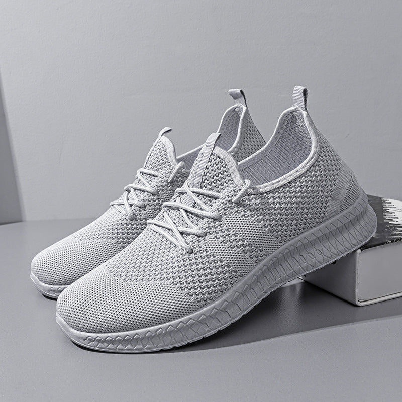 ❄️👟【50% отстъпка✅】【Размери 39-44】Мъжки дишащи мрежести маратонки, без запушване на краката, подходящи за бягане и свободно време