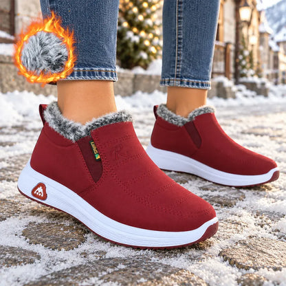 【Tallas 35–41】Botas de invierno para mujer, cálidas, impermeables y con aislamiento térmico.