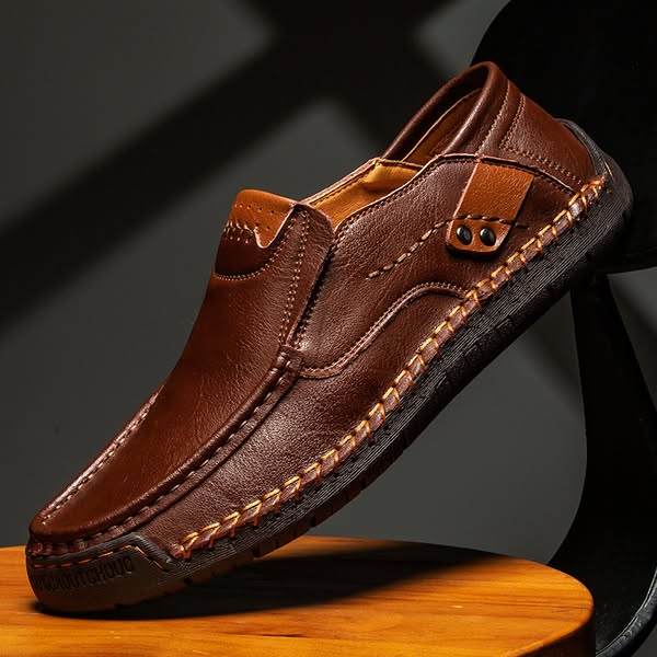 👞50% отстъпка🔥【38-48】Ръчно изработени кожени мокасини ✅️Плащане при доставка