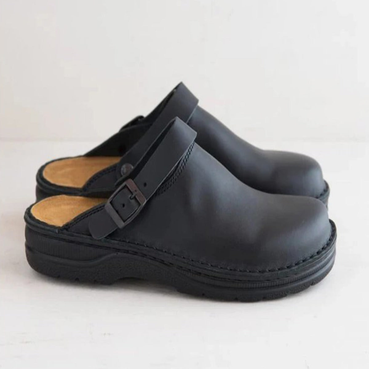 👍😎 [38-48] Vysoko kvalitné pánske kožené šľapky, pohodlné a voľné