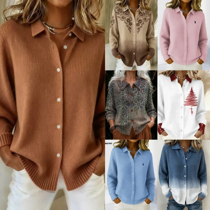 🔥⛄❄️🔥 Kúpte jeden a druhý dostanete zadarmo 🔥【S-5XL】Nové jesenné/zimné svetre, vysoko kvalitné potlače