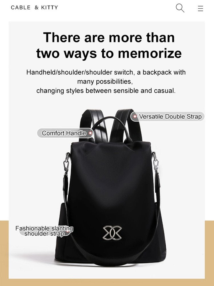 🔥🔥🎒【50 % popust】Lahka, večnamenska torba za čez ramo iz blaga Oxford velike prostornine, odporna proti kraji.