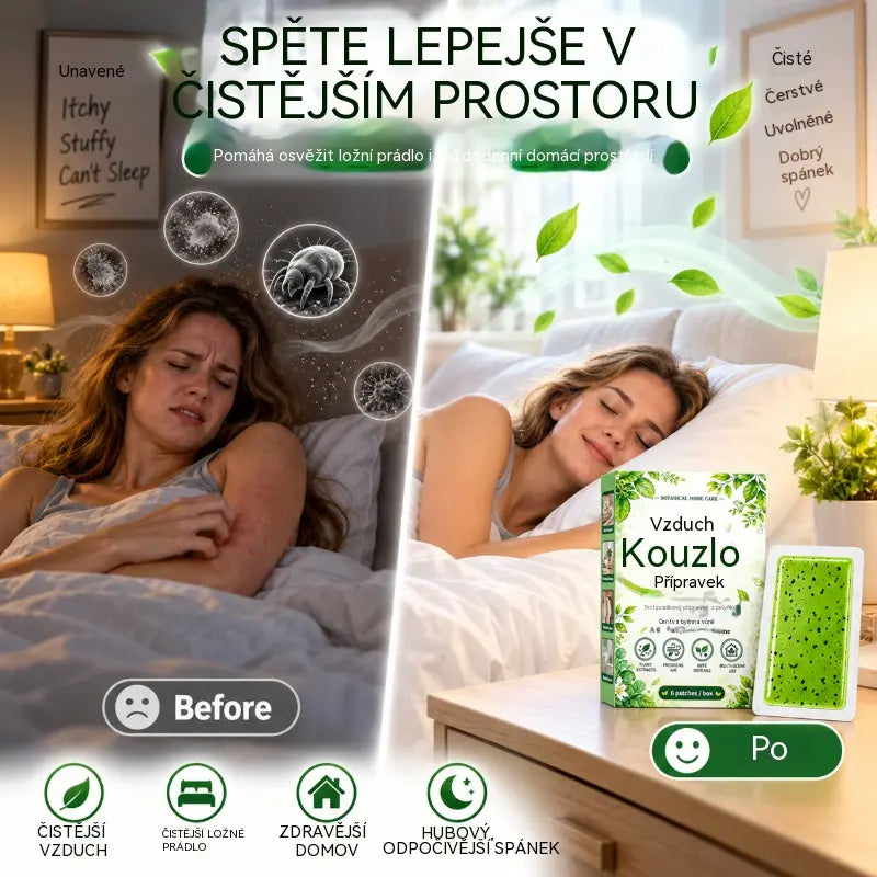 🔥🌿【2 krabičky/12 tablet stojí 21eur】🚫🪳Dlouhodobě působící lepicí náplast s obsahem pelyňku pro úlevu od potíží způsobených roztoči – 1 balení (6 náplastí)