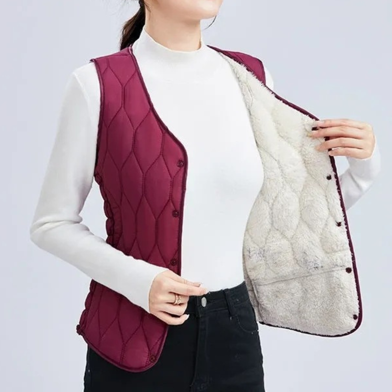 💟【45% KEDVEZMÉNY】🔥Új, könnyű, meleg, ujjatlan mellény őszre és télre