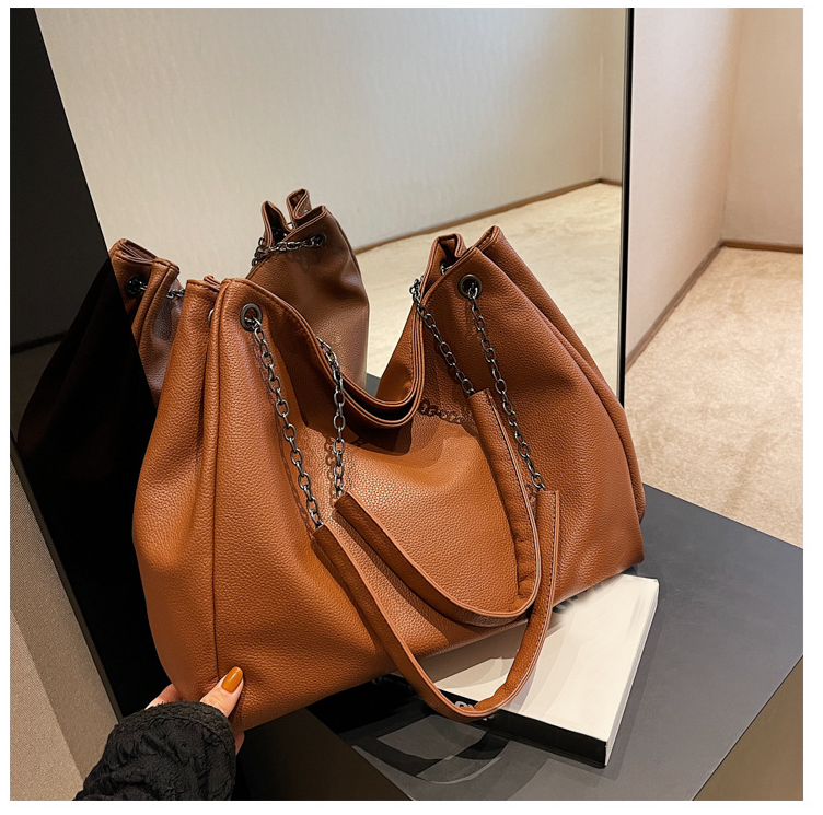 👜👝【50% popust 🔥】【Izjemno velika prostornina 💥】Nova ženska usnjena torba za čez ramo velike prostornine