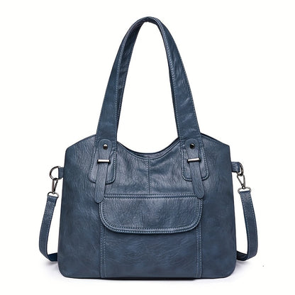 💥👜【50% отстъпка】💥2025 нова дамска висококачествена ретро чанта за рамо с голям капацитет, модерна мека кожа, текстура онлайн💖