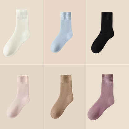 🔥【Reducere de 50%】🧦Șosete groase și călduroase din lână pentru iarnă, super groase și călduroase, elastice, mărimea 35-42