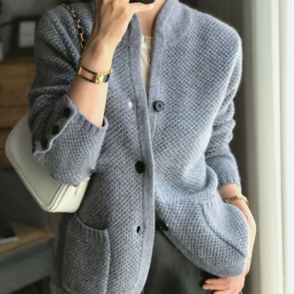 🧥💖✨【Ограничена оферта 50% намаление】Френско елегантно кашмирено палто, леко, топло и универсално