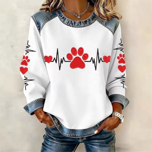 🔥⛄❄️🔥【 50% sleva】🔥【S-5XL】Nová podzimní/zimní mikina, vysoce kvalitní potisk