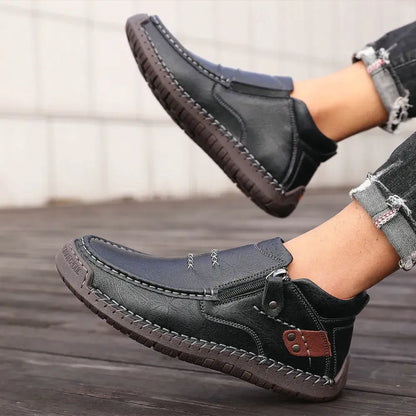 Ručno izrađene muške kožne mokasine za vožnju
