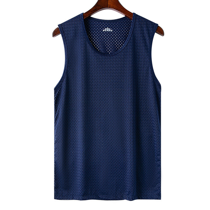 ✅Set de 2 maiouri casual barbati Ice Silk, usor de asortat cu orice tinuta, potrivite pentru purtarea de zi cu zi. ✅ Ușoare, respirabile și cu uscare rapidă.
